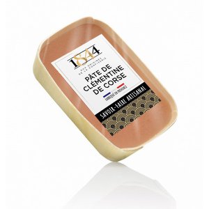 HANDWERKLICHE CLEMENTINE-PASTE AUS KORSIKA, NEUE HOLZVERPACKUNG