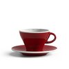 CUP AND SAUCERS 240 CC RED