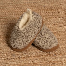 Pantofole in lana merino per bambini