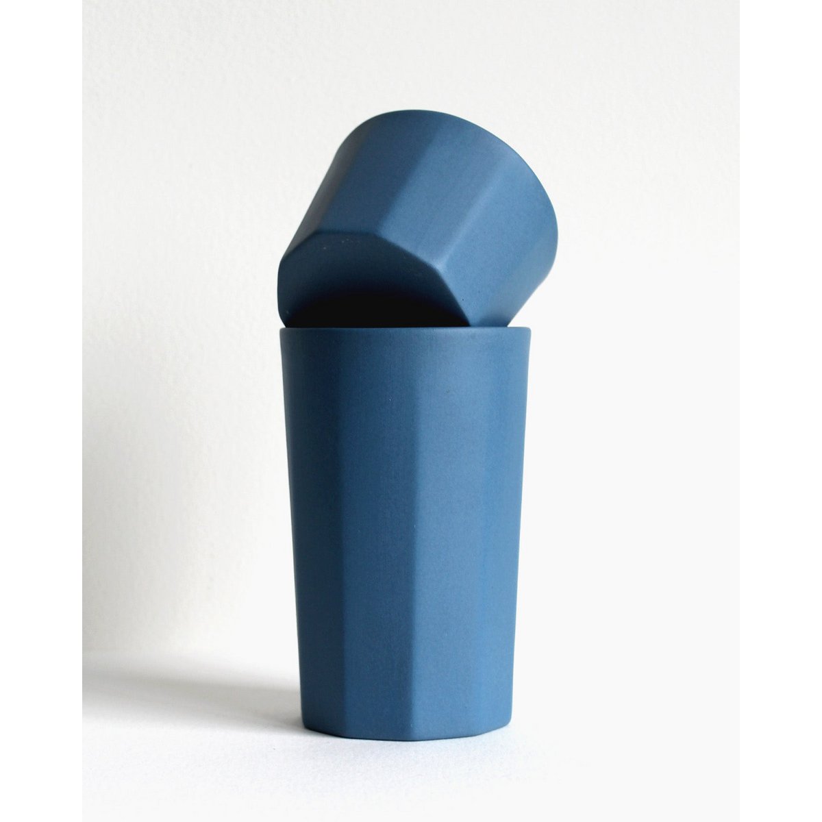 Tazza da cappuccino segmentata | blu