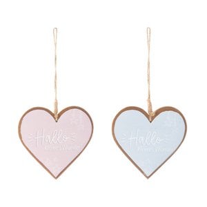 Hanging heart "Tiny" 2-assorted