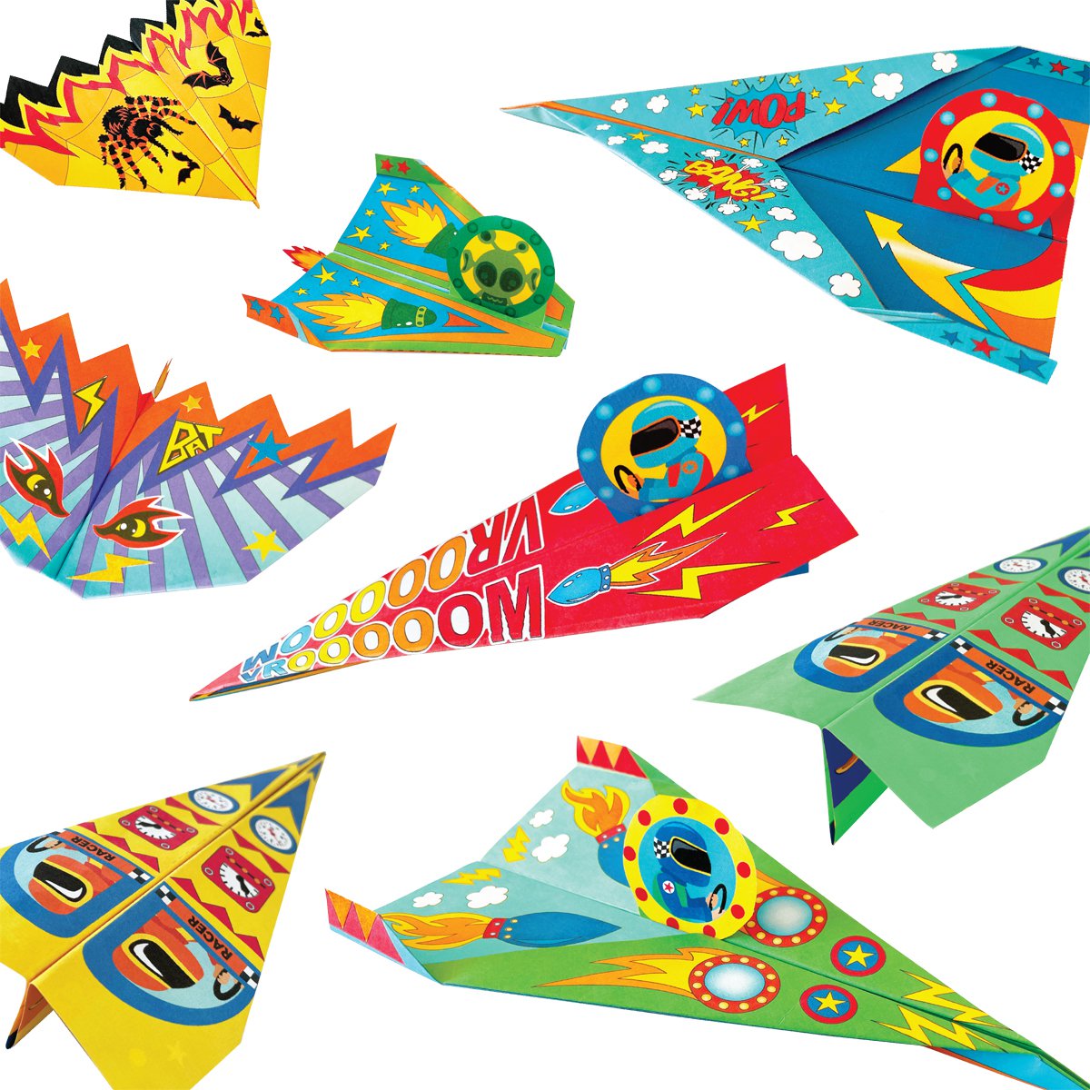 Deko-Set Papierflieger