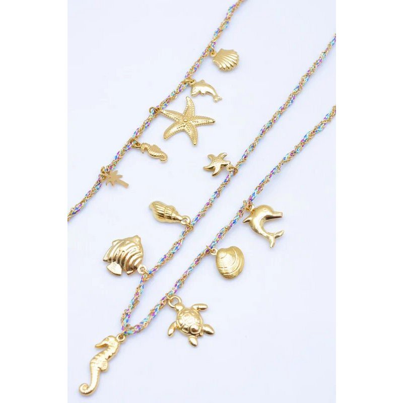 Parure de bijoux en acier inoxydable