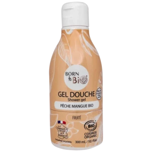 Biologische Perzik Mango Douchegel Cosmos Biologisch - Born to Bio 300 ml