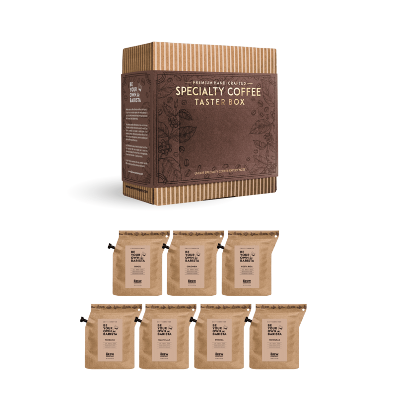 Specialty Coffeebrewer Taster Box Custom