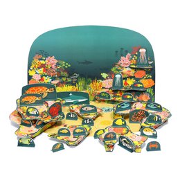 Coral Reef Paper Toy