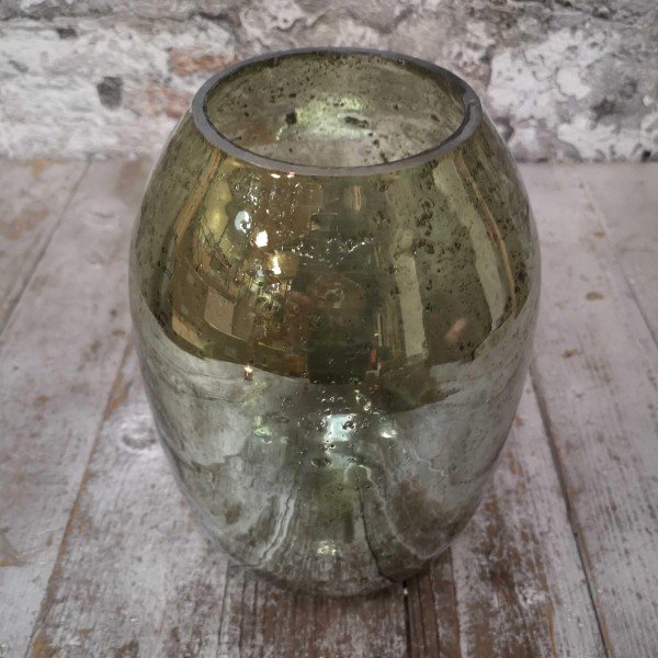 Lara Vase stones luster small 18x25 (CHO91463)
