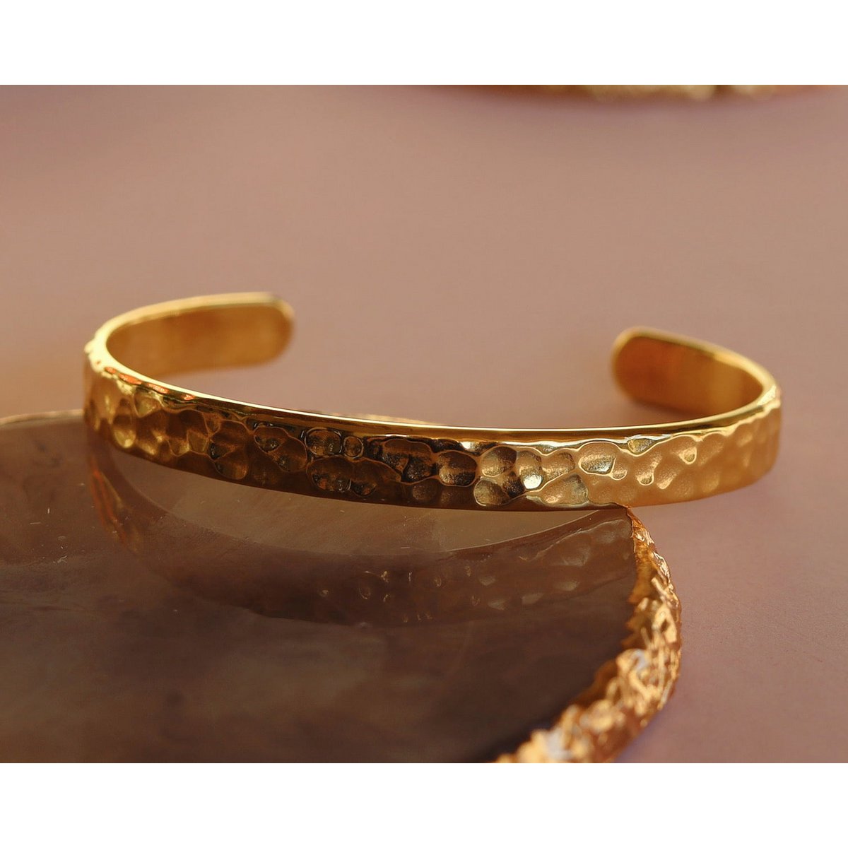 Bartek - Bracciale a polsino martellato