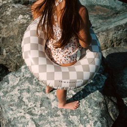 Pierścień do pływania - beżowy - Checkmate