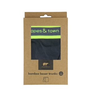 Bambus-Boxershorts schwarz