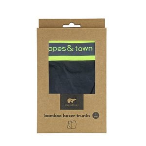 Bambus-Boxershorts schwarz
