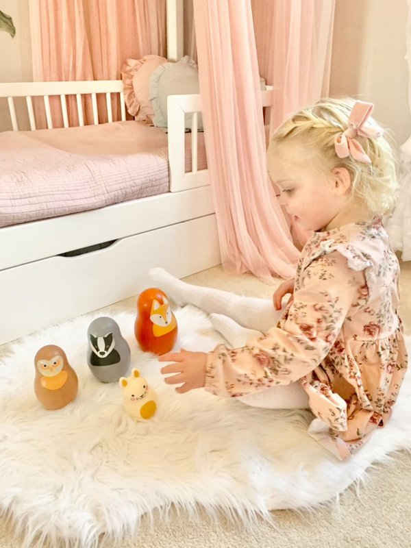 Woodland Friends Nesting Babies with Chiming Bo Bunny