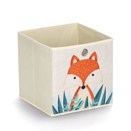Opbevaringsboks “Fox”, fleece, beige