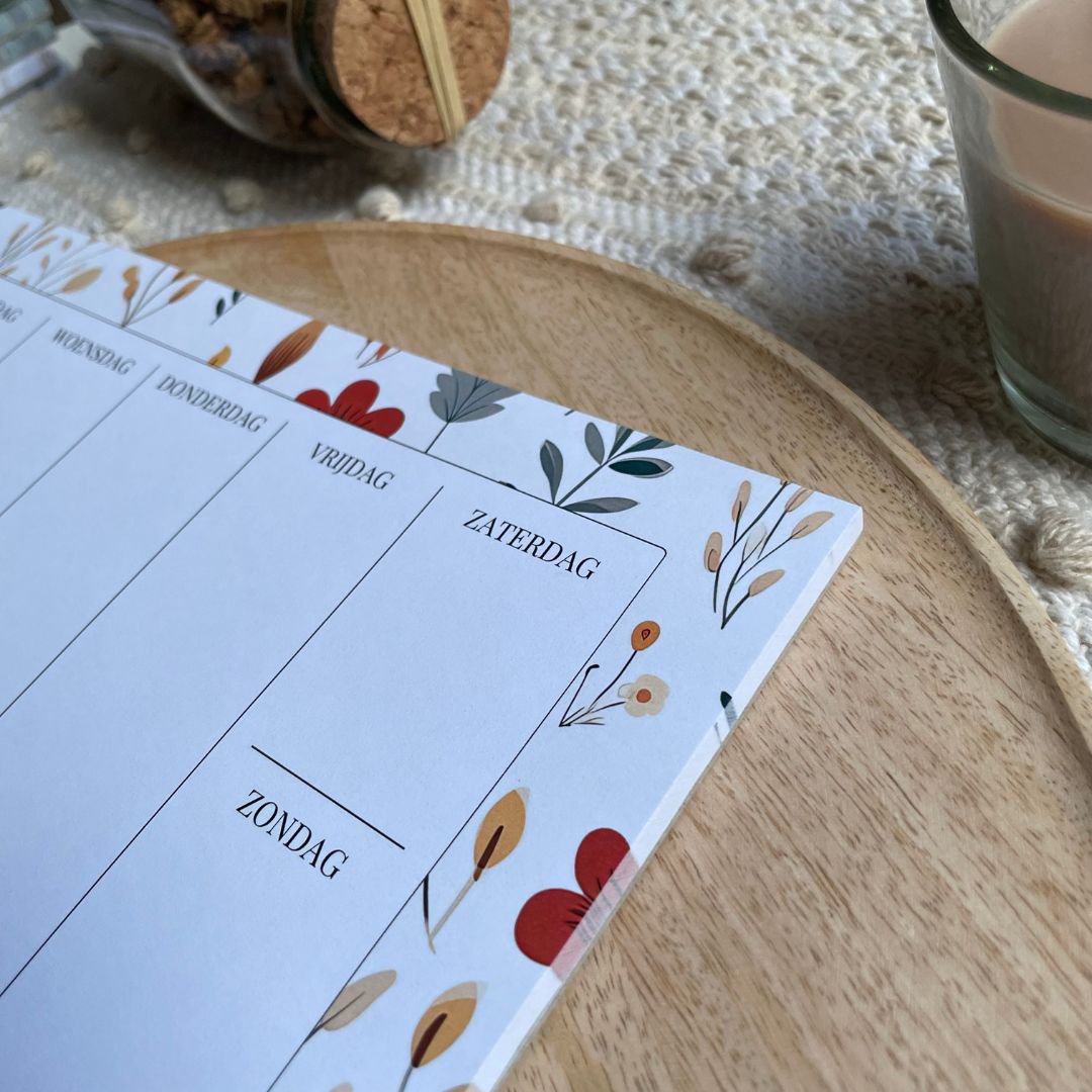 Weekplanner A4
