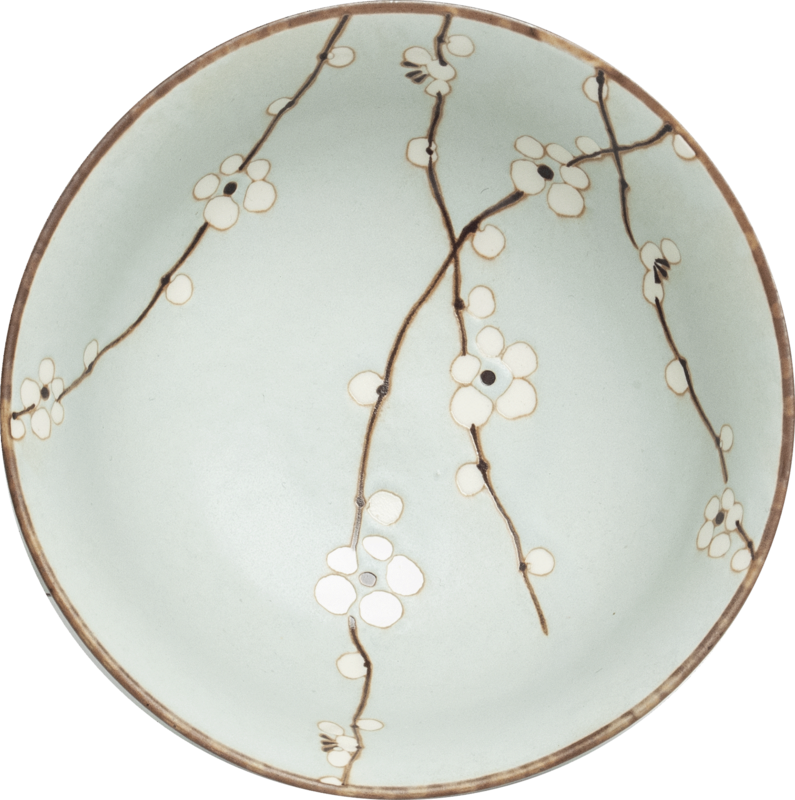 Edo Hanagreen Pokébowlset, 17x9cm, 2 pers., giftbox