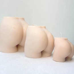 Bougie corporelle Pêches
