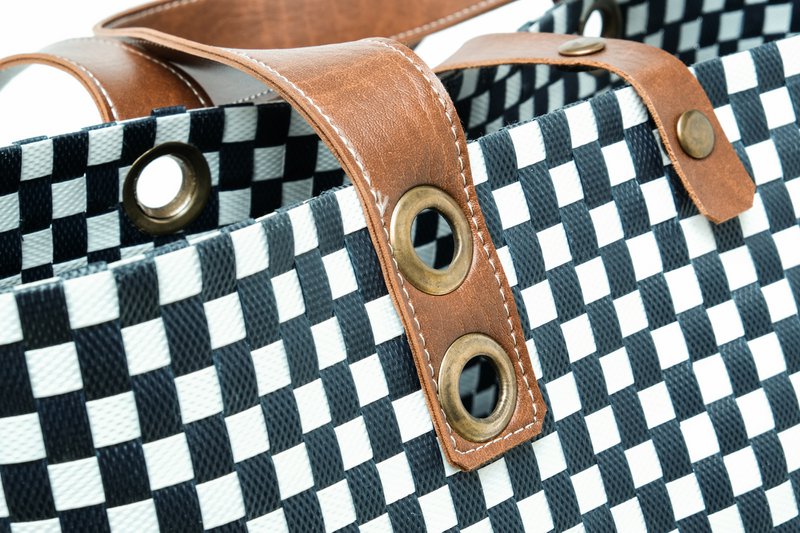 CHELSEA Basket, shopping bag, bolso de playa fabricado con materiales reciclados