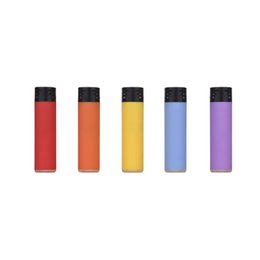 Briquet PROF Jet Flame Rond Effet Caoutchouté