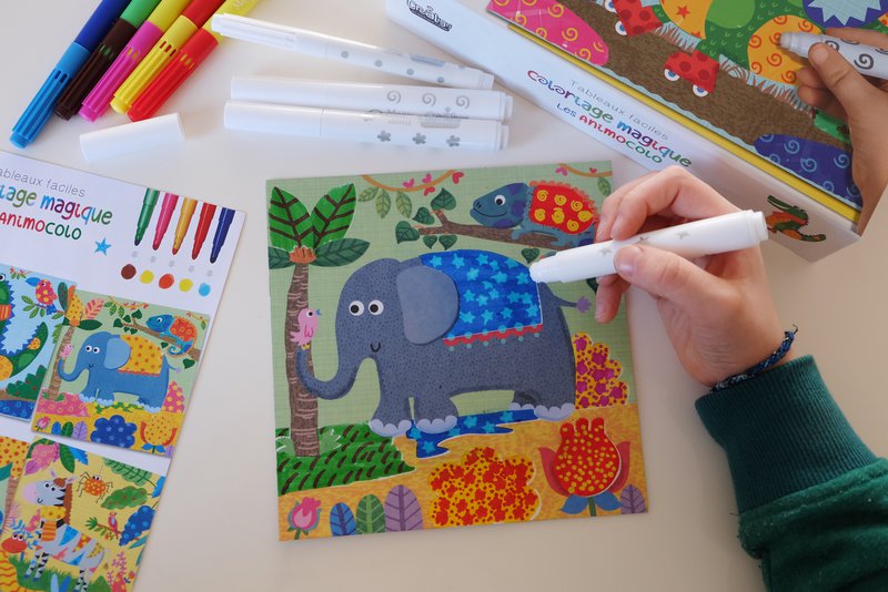 Colorazione magica, L'animocolo