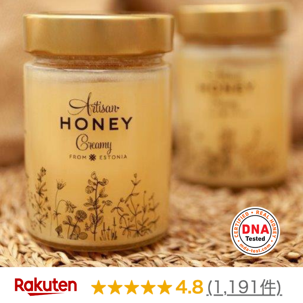 Rakuten Japan Bestseller 4.8/5 Stars: Artisan Honey Creamy 430 G