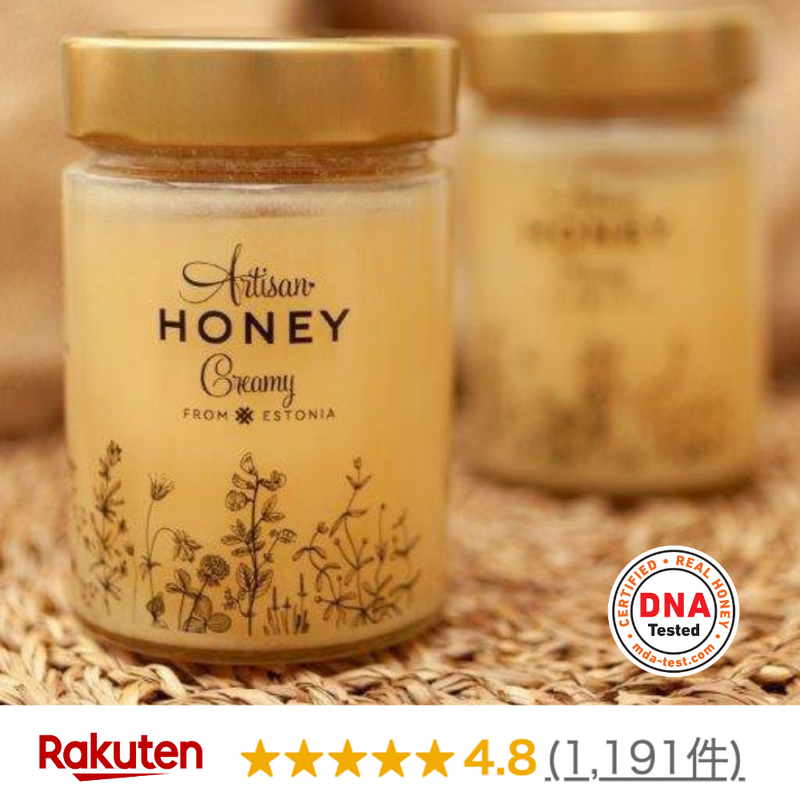 Rakuten Japan Bestseller 4,8/5 Sterne: Handwerker Honig cremig 430 g
