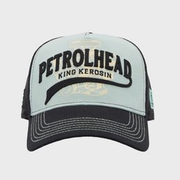 Trucker cap 'Petrolhead' in turquoise