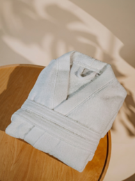 Pamukia GOTS Organic Cotton Terry Bathrobe – Unisex | Essence Collection