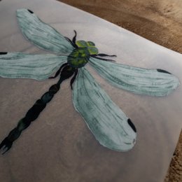 Iron-on billede »Dragonfly«