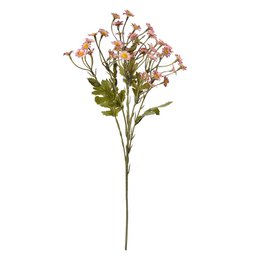 Artificial flower 60 cm pink plastic