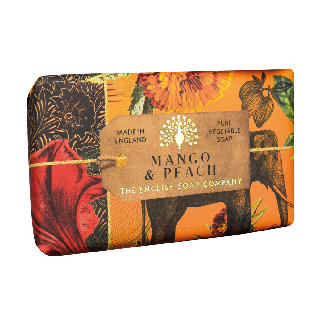 ENGELSK SÆBE C° 190g zeep - Mango & Peach