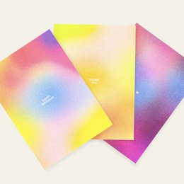 Risography Postcard - Herzchen - Din A6