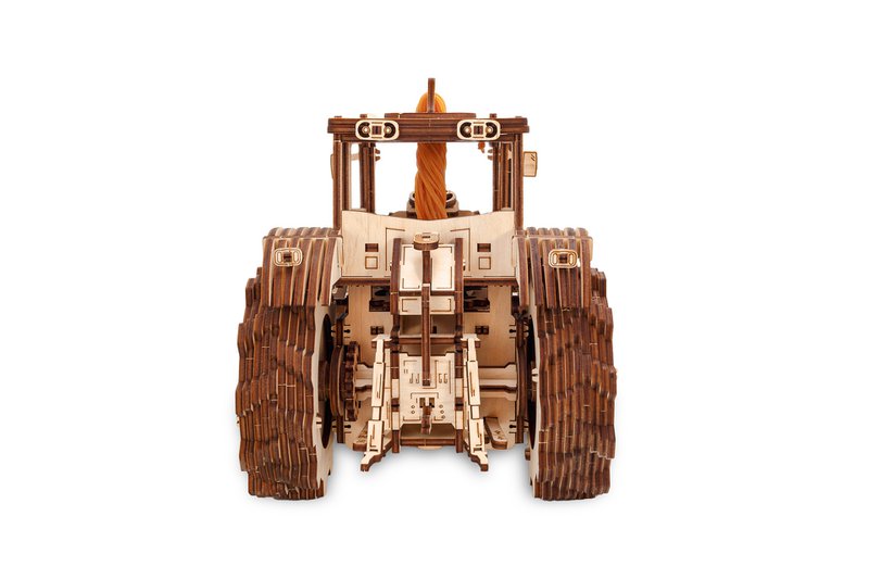 Eco Wood Art (EWA) 3D Mechanical Puzzle Tractor 891 31.5x17.3x20.7 cm