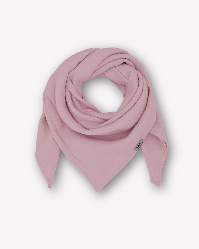 Echarpe mousseline enfant • Mauve