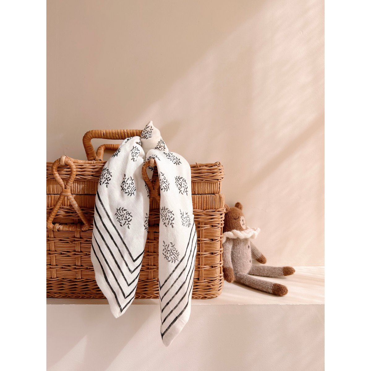 Foulard Adulte Delhi Latte 100 cm