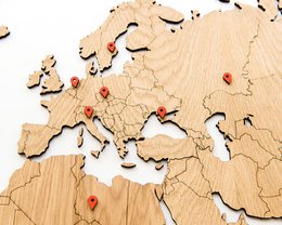 Mappa del mondo in legno - Fai da te - 3 tipi di legno