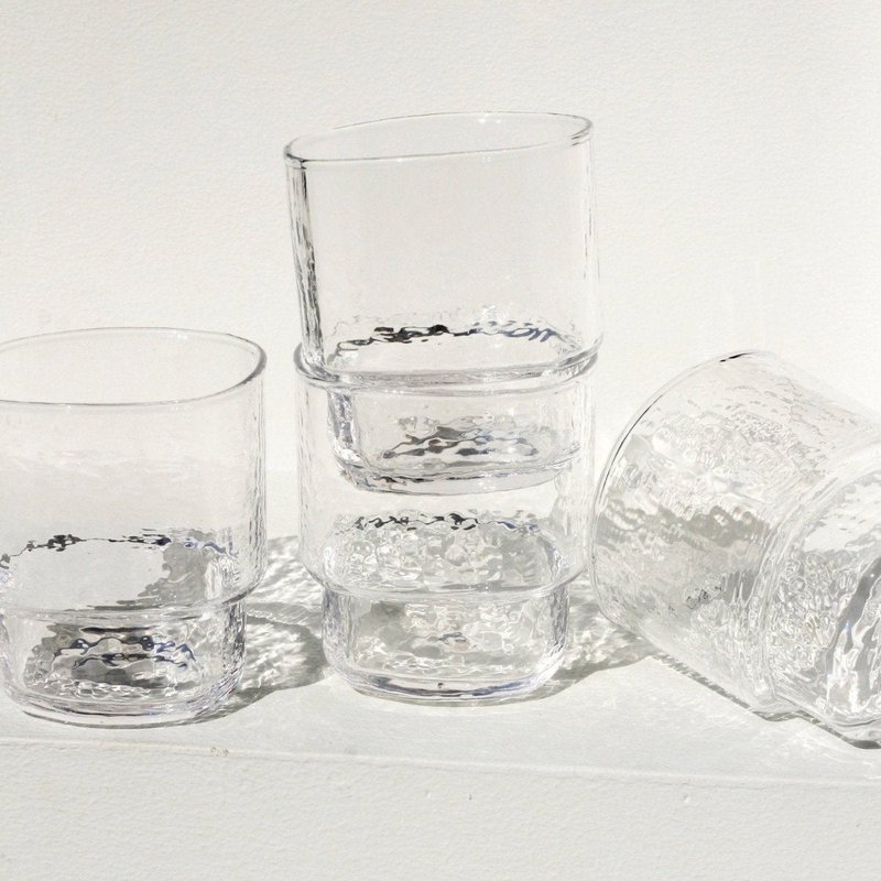 Boxx Tumbler Clear (Set of 2)