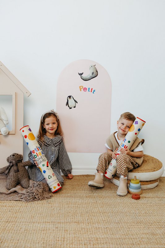 Magneetbord voor kinderen - Arche - Lichtroze