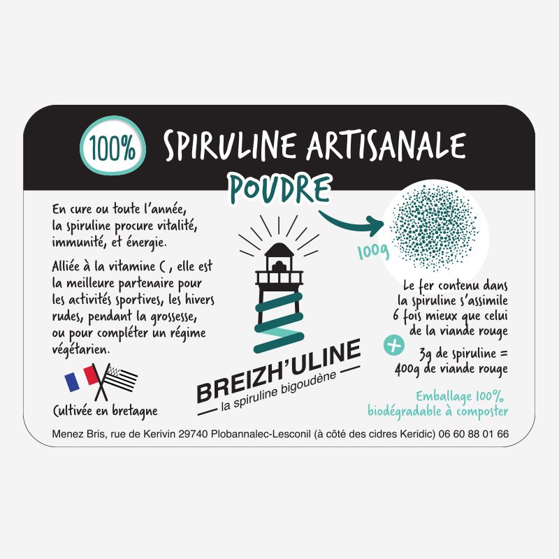 Spirulina powder