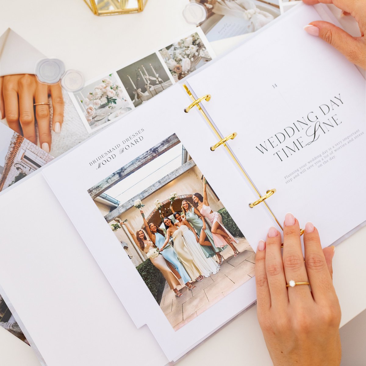 Wedding Planner White Peony