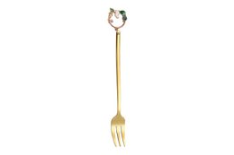Golden Rabbit Dessert Fork 14 cm Sæt med 6 stykker Isabelle Rose