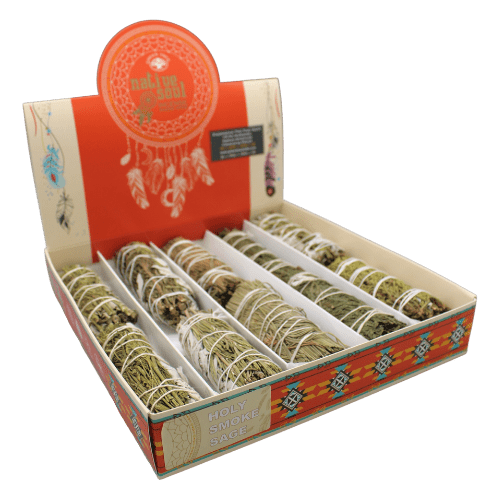 Native Soul Holy Smoke Salbei Display zur Reinigung