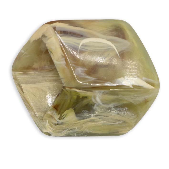 Würfelhänger Khaki, glänzend