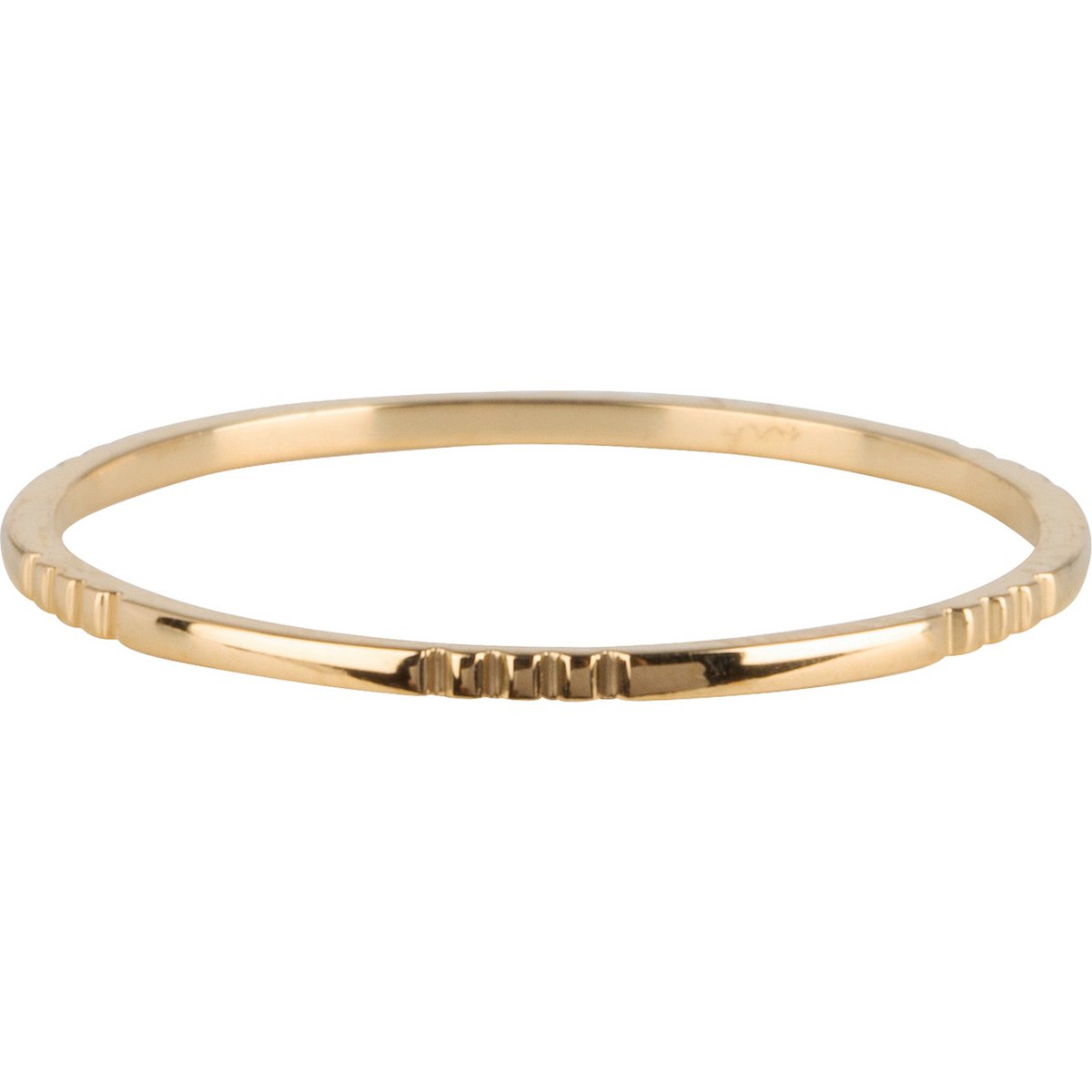 R738 Small Basics 6 Dreifachgravuren Goldstahl