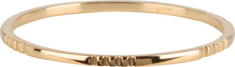 R738 Small Basics 6 Dreifachgravuren Goldstahl