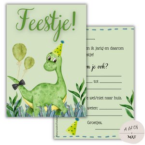 Uitnodigingen Dino