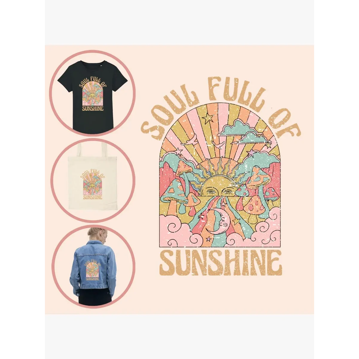 Kleidungstransfer Sunshine