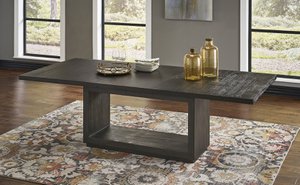 Oxford Dining Table in Basalt Grey