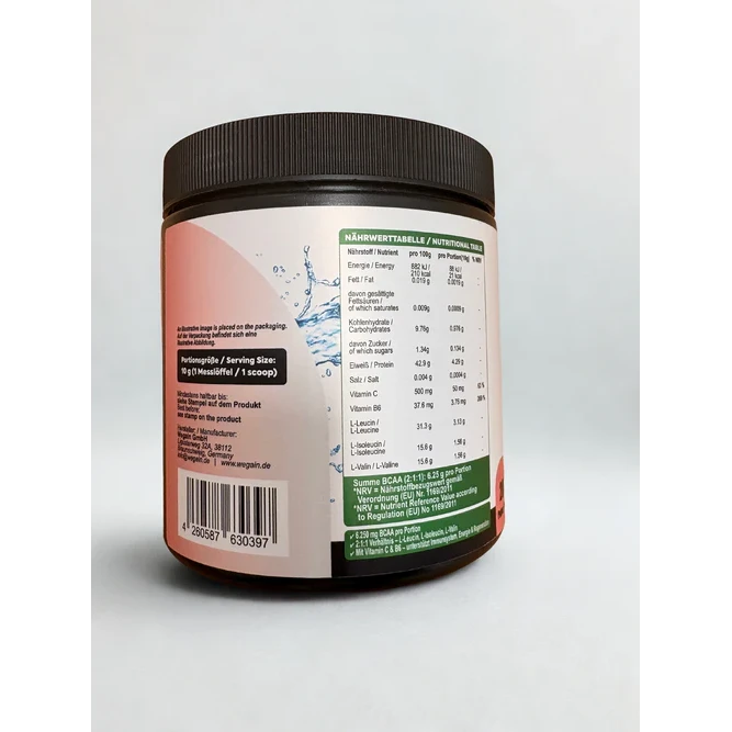 %23WEGAIN - BCAA Pulver Ice Tea Peach- 200 g