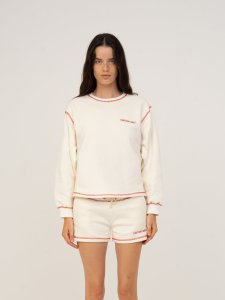 Weißes Jersey-Sweatshirt von Form