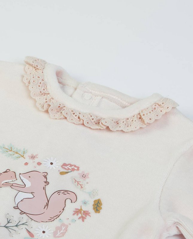16173 - Camiseta manga larga + pantalón - Orgánico - AW 24/25